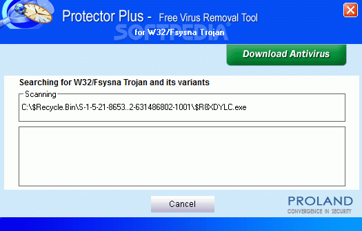 W32/Fsysna Free Virus Removal Tool