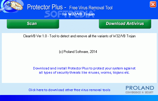 W32/VB Virus Removal Tool