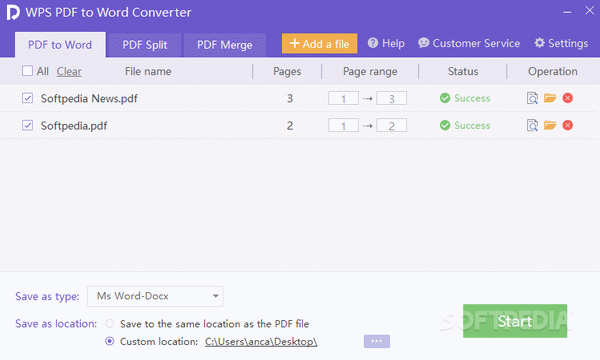 WPS PDF to Word Converter