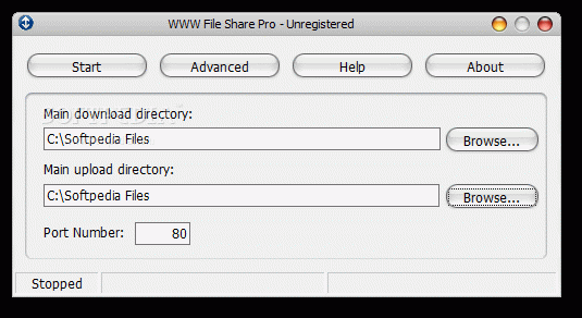 WWW File Share Pro