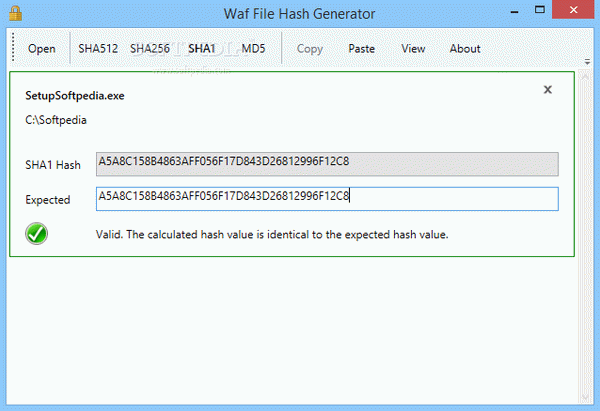 Waf File Hash Generator Portable