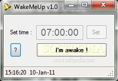 WakeMeUp