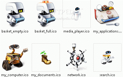 Wall-E Icons