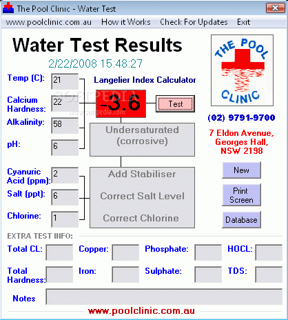 Water Test