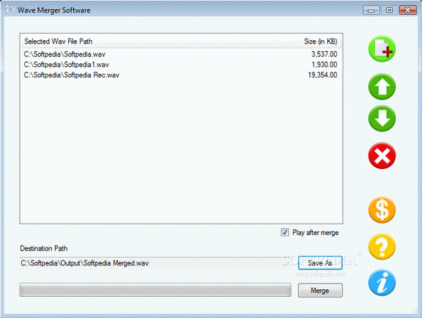 Wave Merger Software