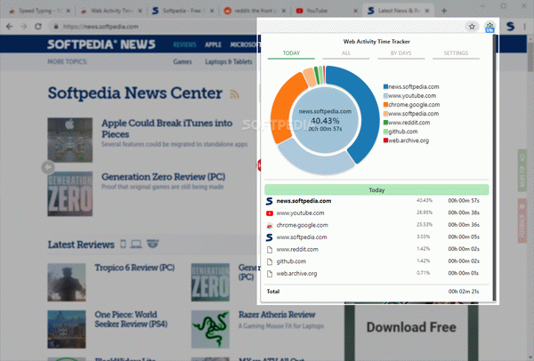 Web Activity Time Tracker