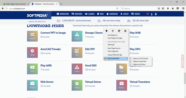 Web Clipper: Easy Screenshot for Firefox