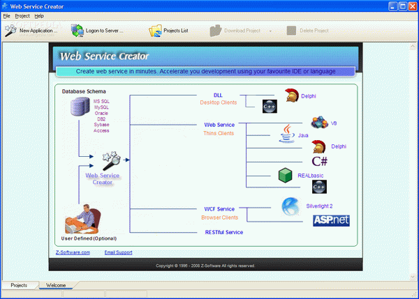 Web Service Creator