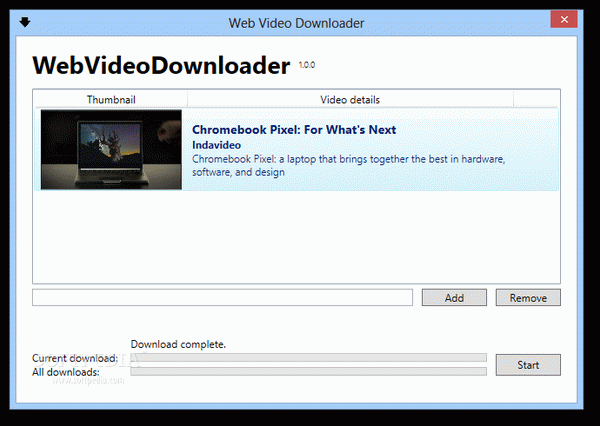 Web Video Downloader