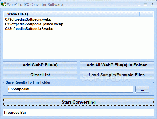 WebP To JPG Converter Software