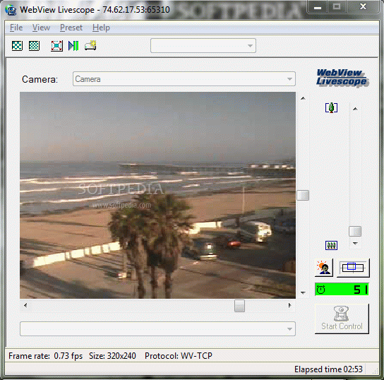 WebView Livescope Viewer