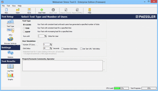 Webserver Stress Tool Enterprise Edition