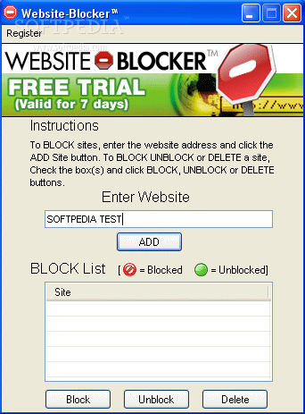 Website Blocker