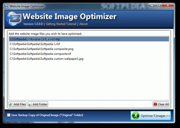 Website Image Optimizer