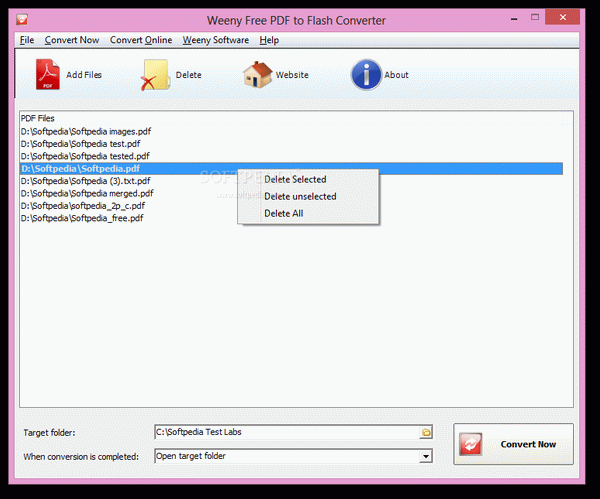 Weeny Free PDF to Flash Converter