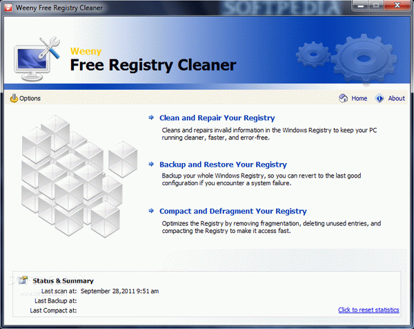 Weeny Free Registry Cleaner