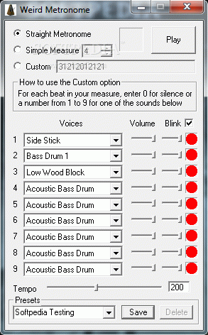 Weird Metronome