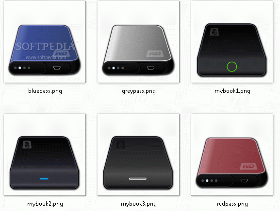 Western Digital Icon Pack