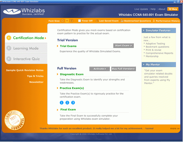 Whizlabs CCNA (640-801) Preparation Kit