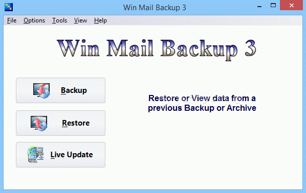 Win Mail Backup