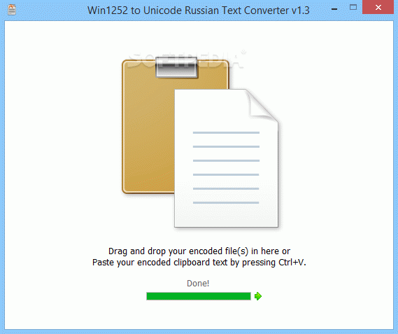 Win1251 to Unicode Russian Text Converter
