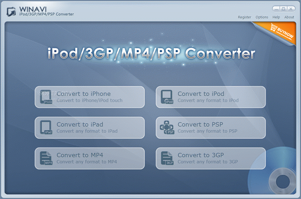 WinAVI iPod/3GP/MP4/PSP Video Converter