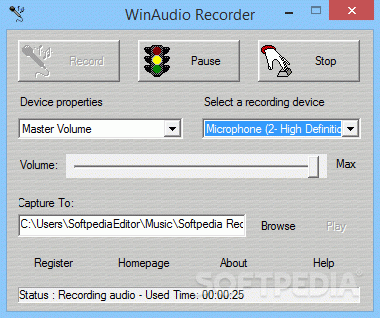 WinAudio Recorder