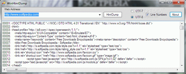 WinHtmlDump