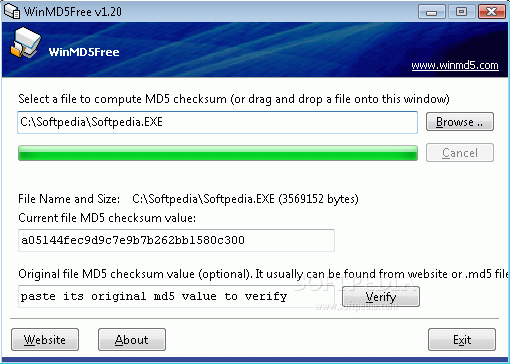 WinMD5Free