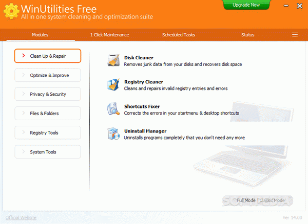 WinUtilities Free Edition