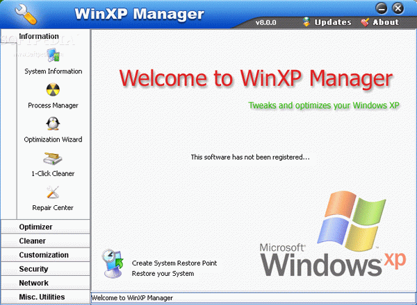 WinXP Manager