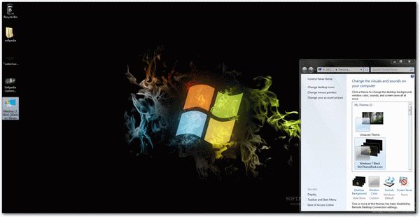 Windows 7 Black Windows Theme