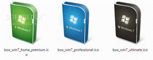 Windows 7 Box Icons