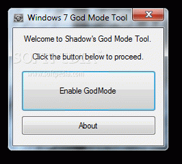 Windows 7 God Mode Tool