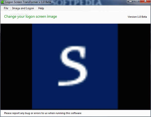 Windows 7 Logon Screen TransFormer