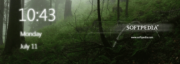 Windows 8 Desktop Clock for Windows 7