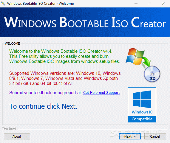 Windows Bootable ISO Creator