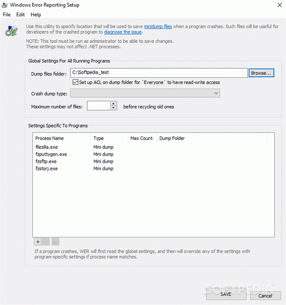 Windows Error Reporting Setup (WERSetup)