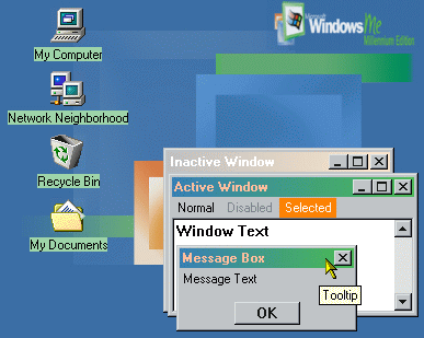 Windows Me Theme