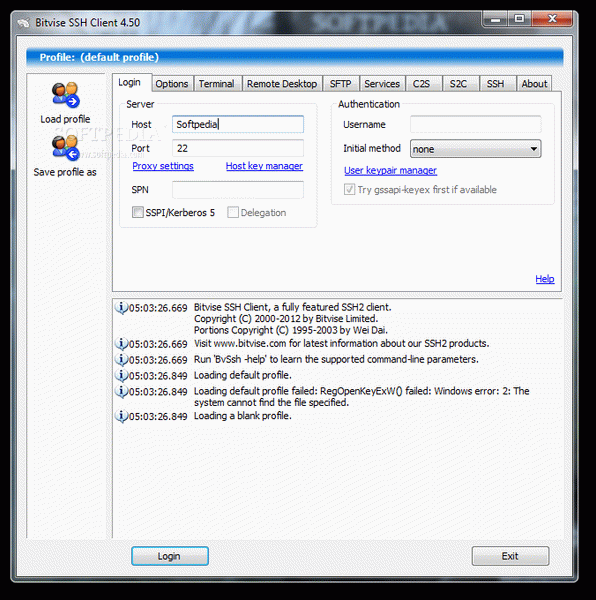 Portable Bitvise SSH Client (formerly Portable Tunnelier)