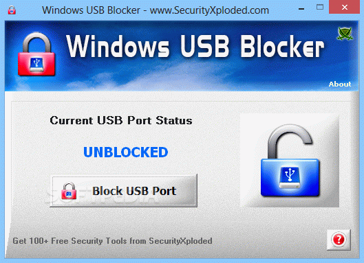 Windows USB Blocker