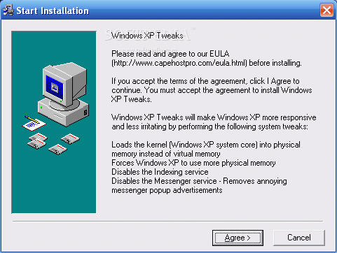 Windows XP Tweaks