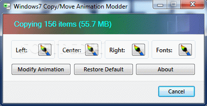 Windows7 Copy/Move Animation Modder