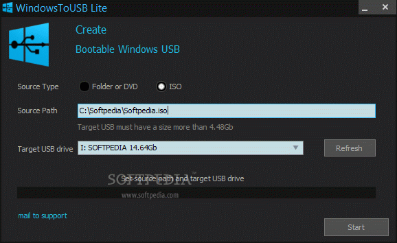 Windows to USB Lite