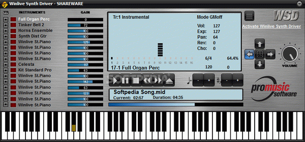 Winlive Synth Driver