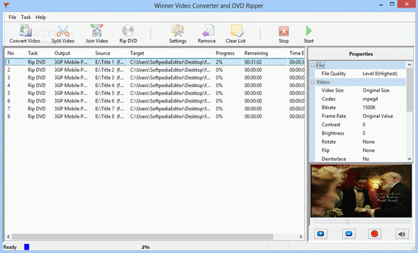 Winner Video Converter and DVD Ripper