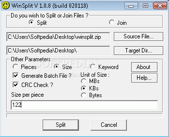 Winsplit
