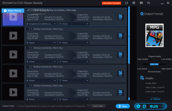 WonderFox DVD Ripper Speedy
