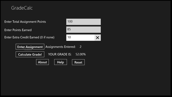 GradeCalc