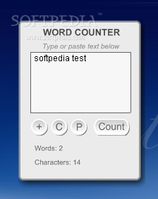 Word Counter Widget